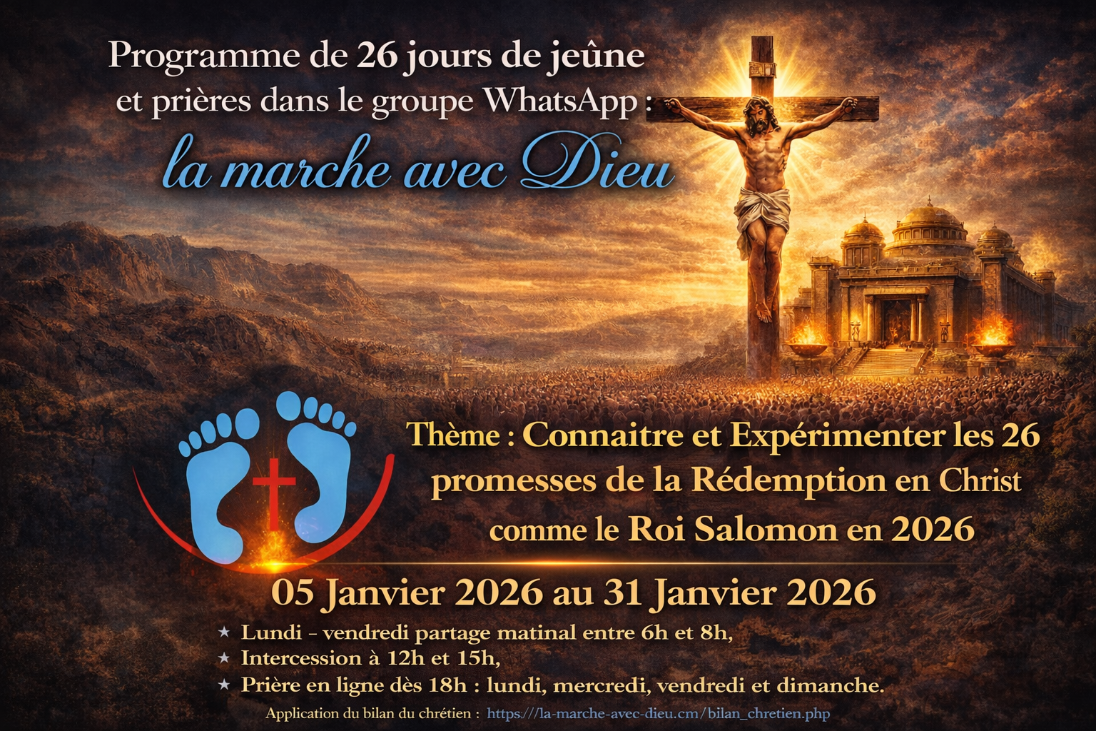 Catégorie Vivre et expérimenter 26 promesses de la Redemption en Christ comme le roi Salomon